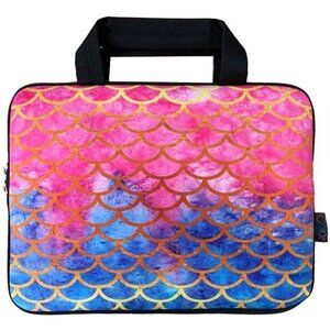 iColor Laptop Neoprene Handle Bag Computer Tablet Protect Case‎ School Mermaid